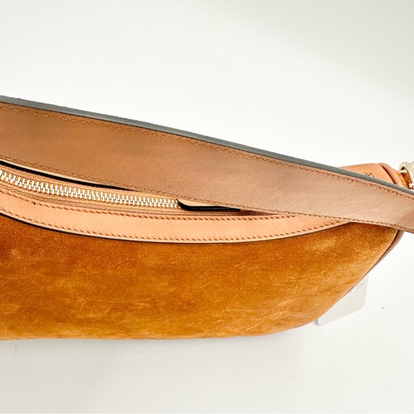 Jimmy Choo Suede Shoulder Bag - Picture 4 of 8